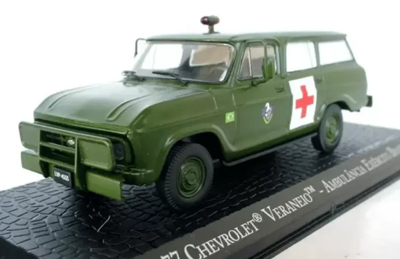 Veraneio Ambulância Do Exército
