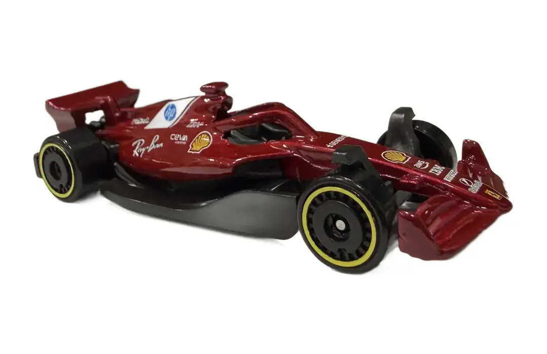 Foto da miniatura Hot Wheels Scuderia Ferrari HP na cor Vermelho