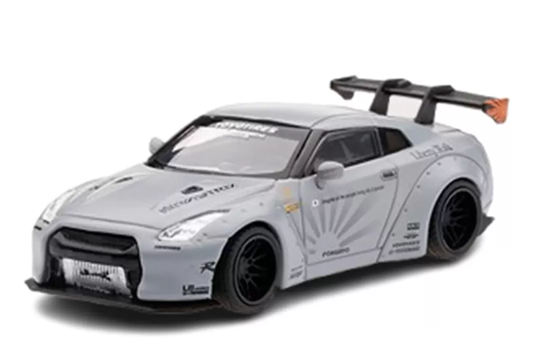 Nissan GT-R (R35) Cinza Fosco LB★WORKS